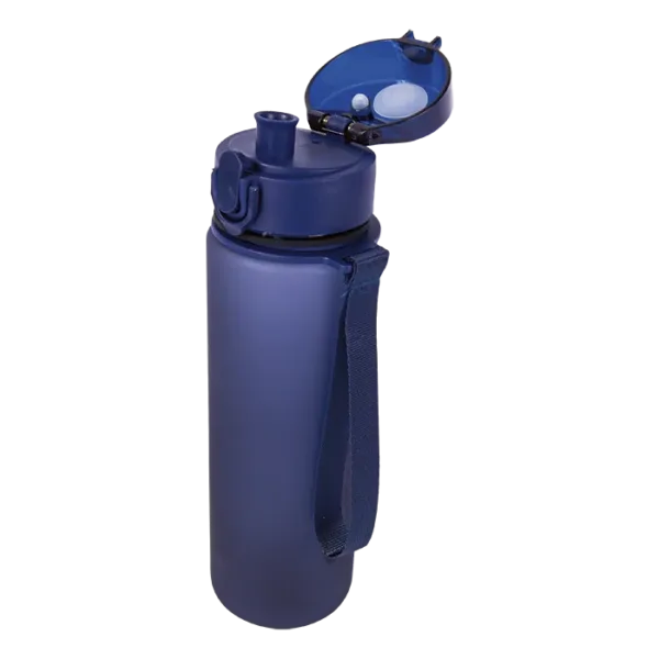600ml Frosted Cylinder Water Bottle