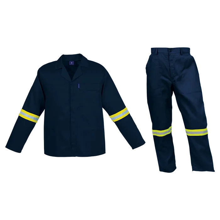 Barron Budget Poly Cotton Conti Suit with Reflective - Image 10