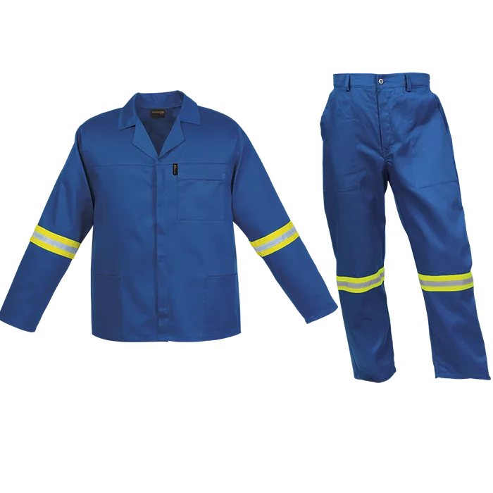 Barron Budget Poly Cotton Conti Suit with Reflective - Image 2