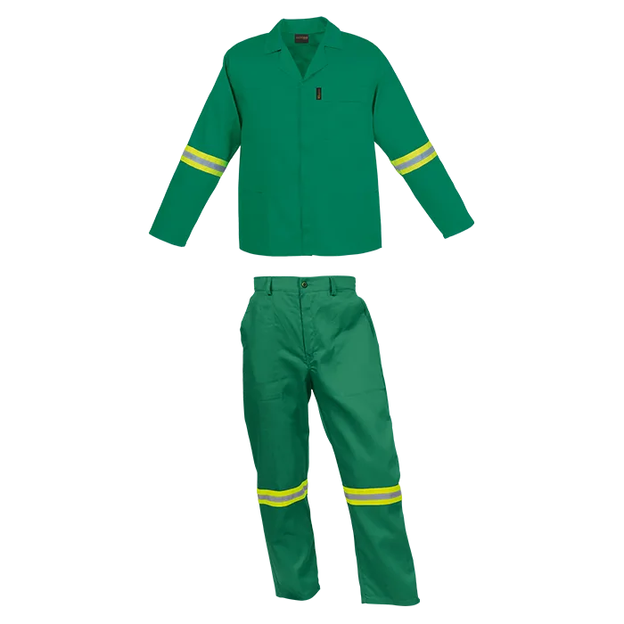 Barron Budget Poly Cotton Conti Suit with Reflective - Image 3