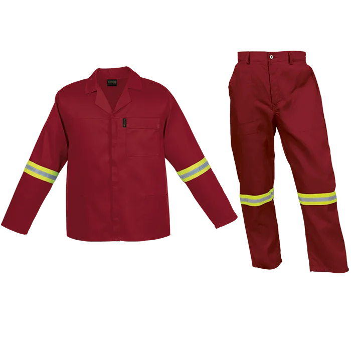 Barron Budget Poly Cotton Conti Suit with Reflective - Image 5