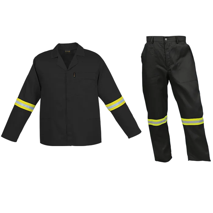 Barron Budget Poly Cotton Conti Suit with Reflective - Image 6