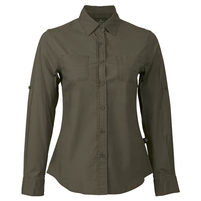 Heritage Stretch Long Sleeve Shirt Ladies - Image 4