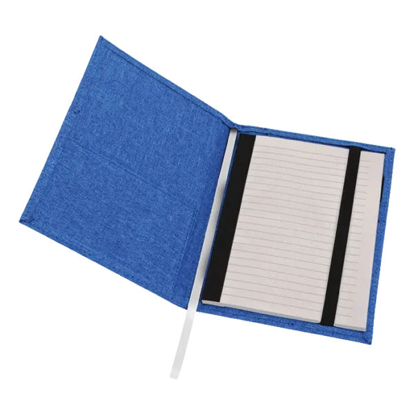 A5 Melange Notebook With Front Pocket