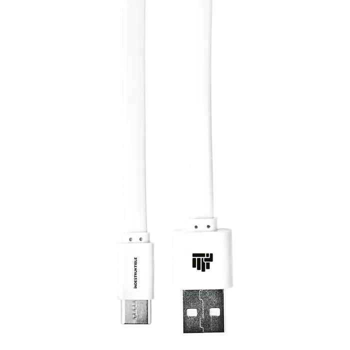 IND 1.2m Flat Type C Charger Cable