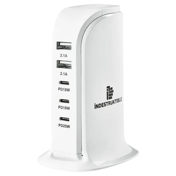 IND 5 Port P.D + USB Gan Charger
