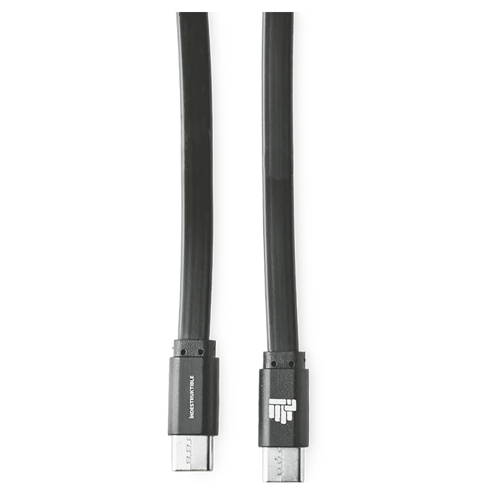 IND Type-C to Type-C Flat Charger Cable - Image 2