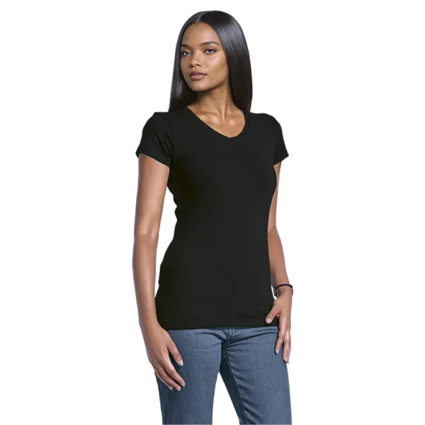 170g Slim Fit V-Neck T-Shirt Ladies