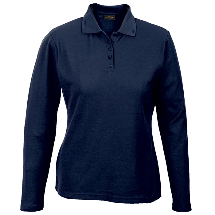 175g Pique Knit Long Sleeve Golfer Ladies - Image 10