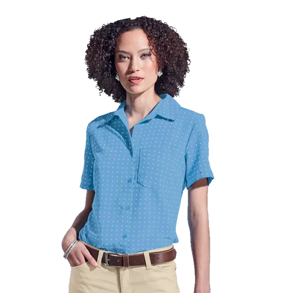 Donna Blouse Short Sleeve Ladies