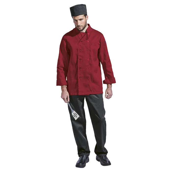 Savona Long Sleeve Chef Jacket Mens