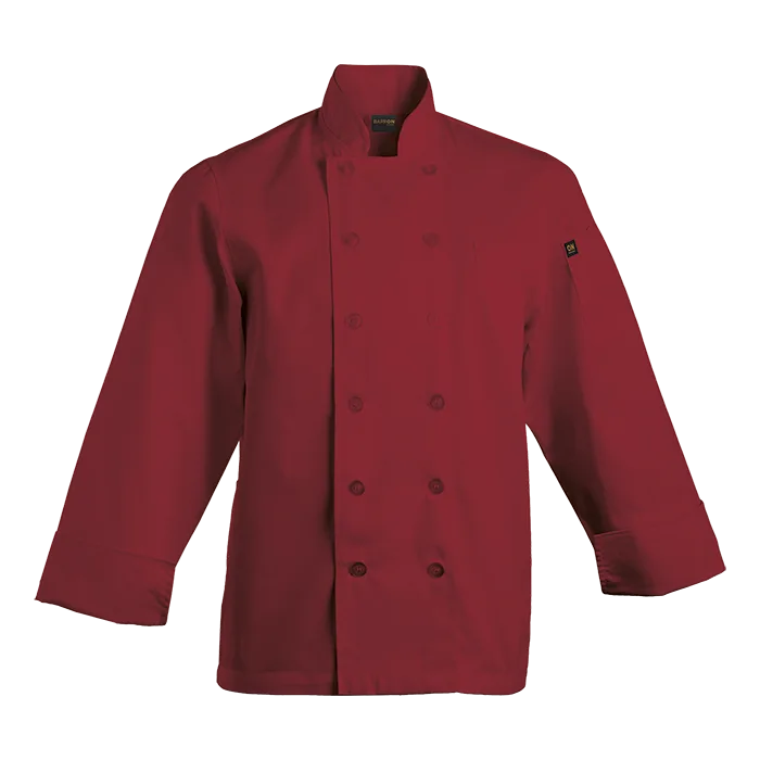 Savona Long Sleeve Chef Jacket Mens - Image 2