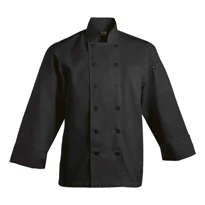Savona Long Sleeve Chef Jacket Mens - Image 3