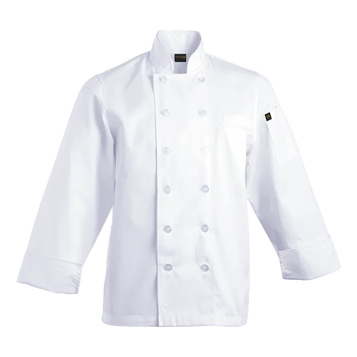 Savona Long Sleeve Chef Jacket Mens - Image 4