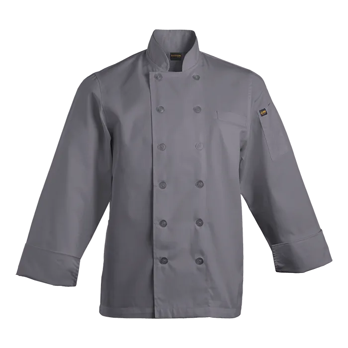 Savona Long Sleeve Chef Jacket Mens - Image 6