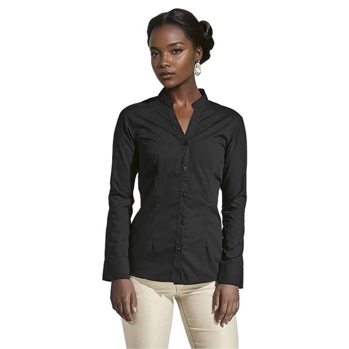 Barista Blouse Long Sleeve Ladies - Image 5