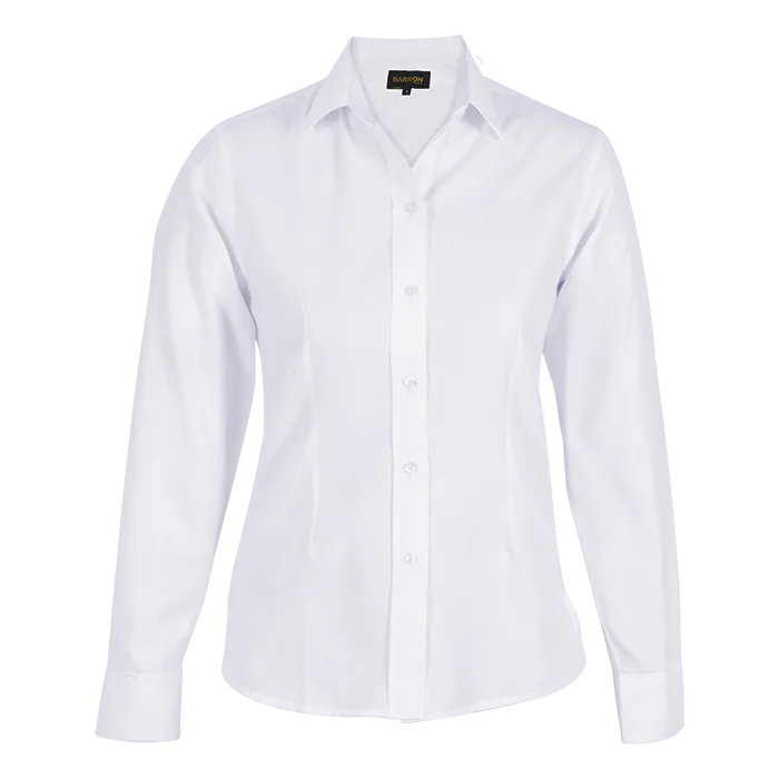 Easy Care Blouse Long Sleeve Ladies - Image 3