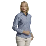 Oxford Blouse Long Sleeve Ladies