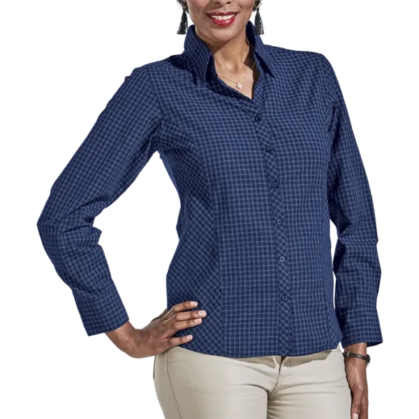 Pioneer Check Blouse Long Sleeve Ladies