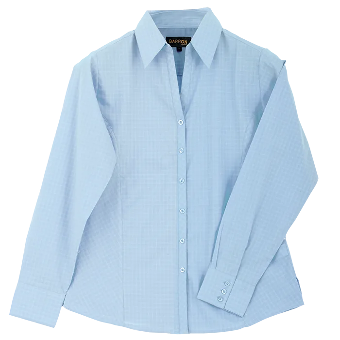 Pioneer Check Blouse Long Sleeve Ladies - Image 7