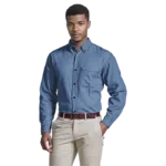 Denim Shirt Long Sleeve Mens