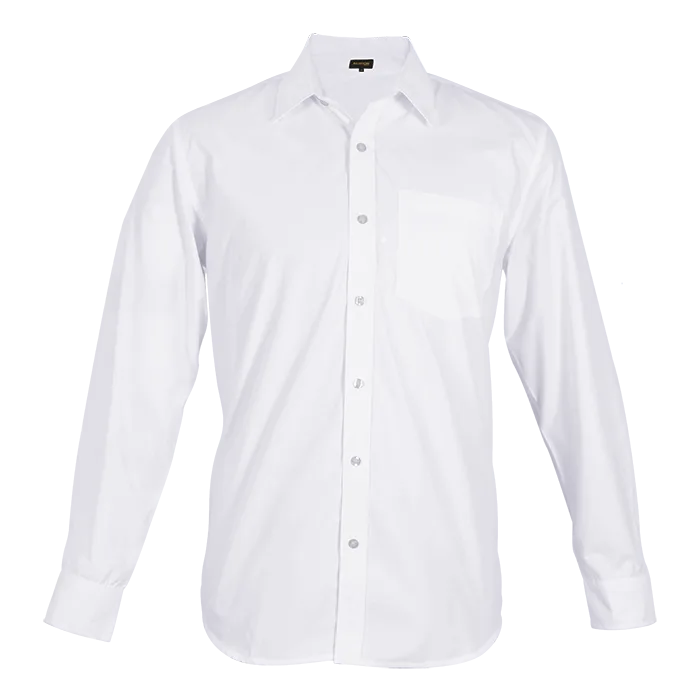 Easy Care Lounge Shirt Long Sleeve Mens - Image 3