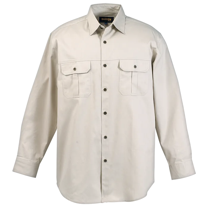 Bush Shirt Long Sleeve Mens - Image 5