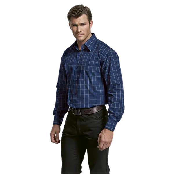 Metro Check Lounge Long Sleeve