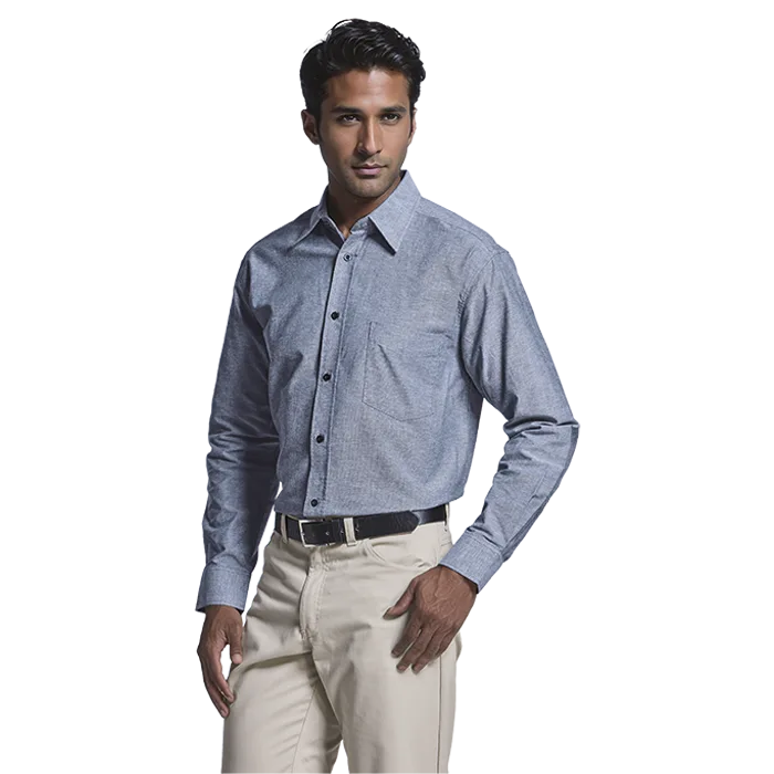 Oxford Lounge Long Sleeve Mens - Image 9