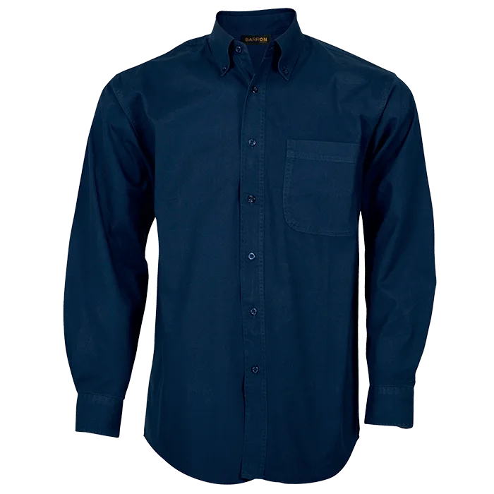 Brushed Cotton Twill Lounge Long Sleeve Mens - Image 5