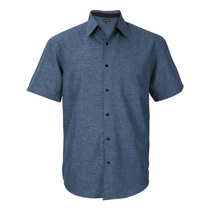 Berlin Lounge Shirt Short Sleeve Mens - Image 2