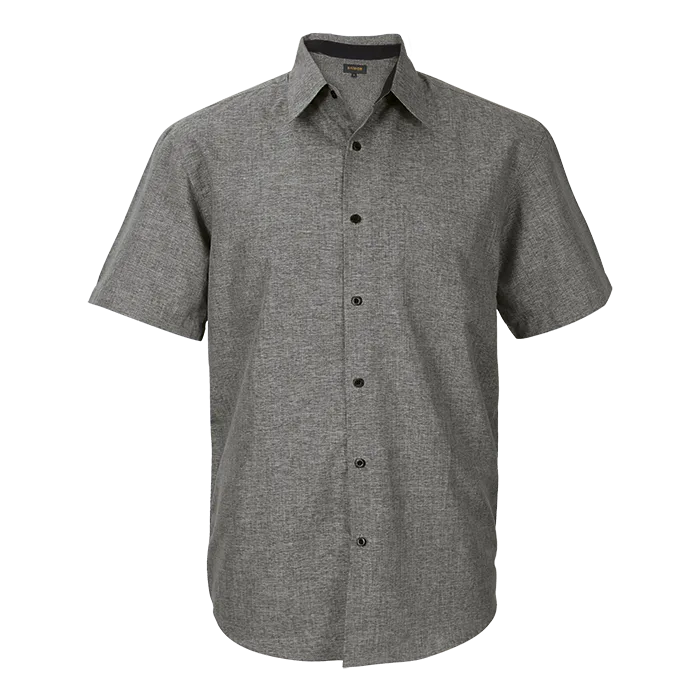Berlin Lounge Shirt Short Sleeve Mens - Image 3