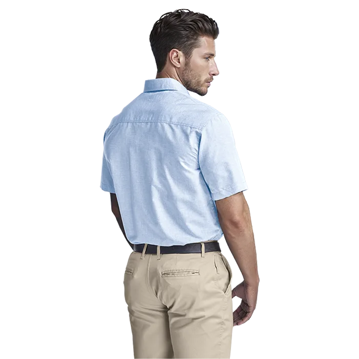 Berlin Lounge Shirt Short Sleeve Mens - Image 6
