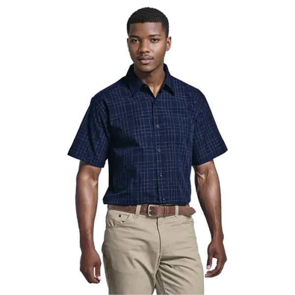 Hamilton Check Lounge Short Sleeve Mens