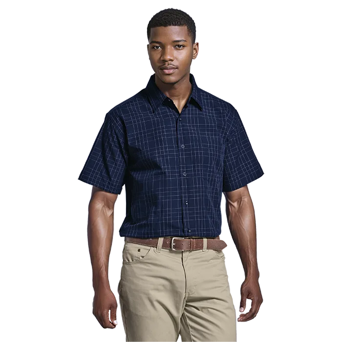 Hamilton Check Lounge Short Sleeve Mens
