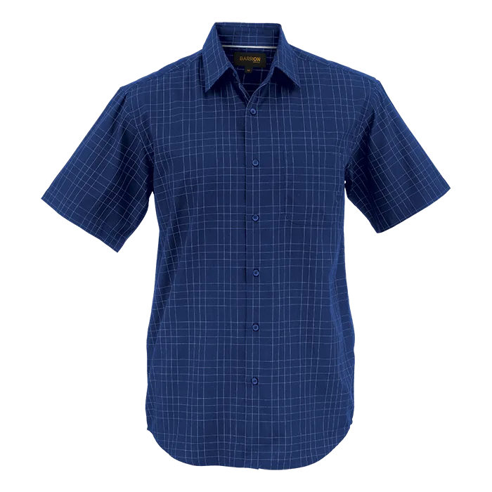 Hamilton Check Lounge Short Sleeve Mens - Image 3