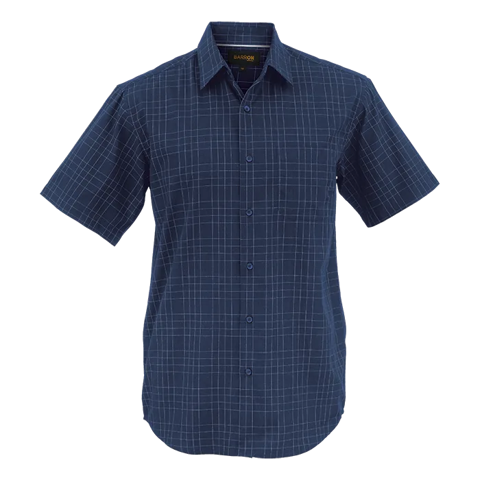 Hamilton Check Lounge Short Sleeve Mens - Image 4