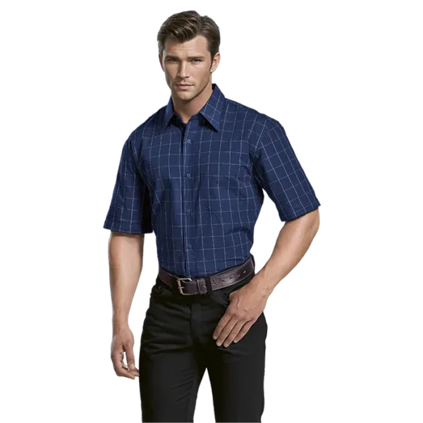 Metro Check Lounge Short Sleeve