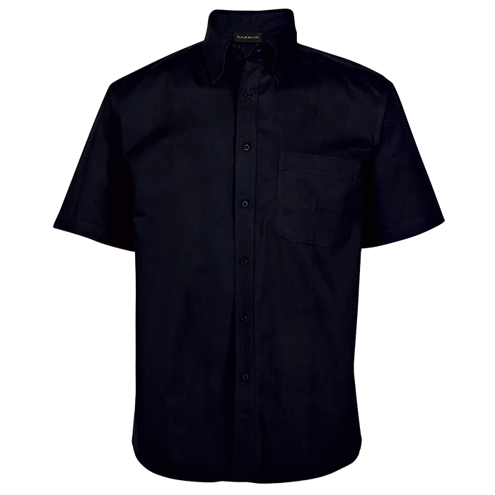 Brushed Cotton Twill Lounge Short Sleeve Mens - Image 2