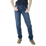 3D Crease Stretch Jeans Ladies