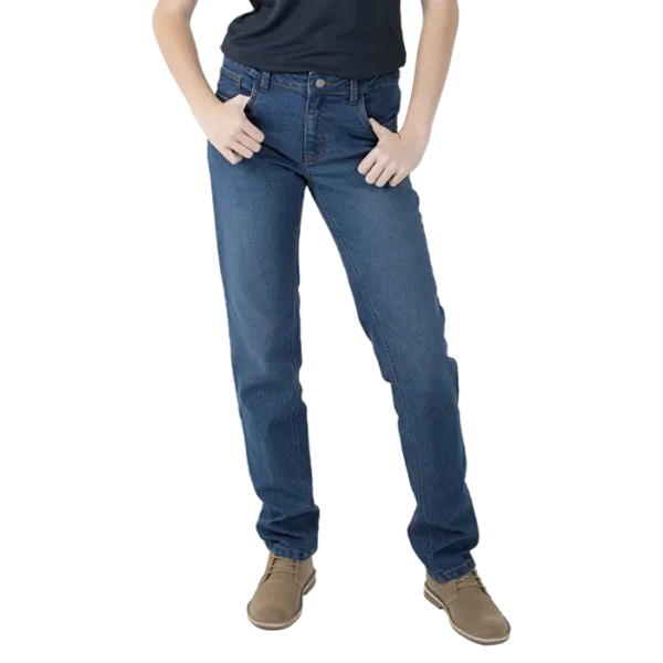 3D Crease Stretch Jeans Ladies