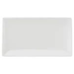 White Basics Rectangular Platter