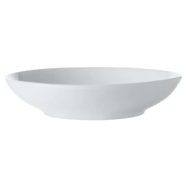 White Basics Round Sauce Dish