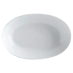 White Basics Oval Bowl