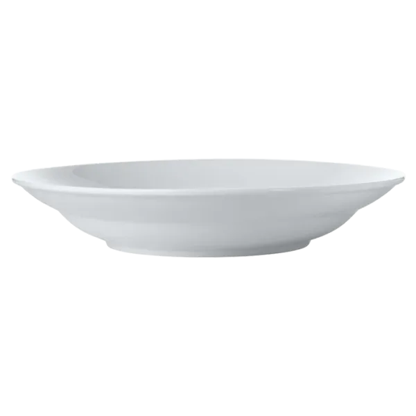 White Basics Rim Serving Bowl
