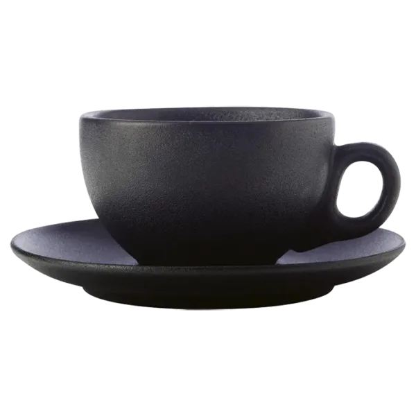 Caviar Coupe Cup and Saucer 250ml