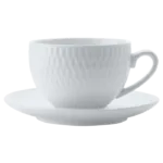 White Basics Diamonds Demi Cup and Saucer 90ml