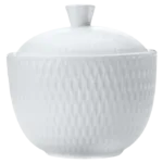 White Basics Diamonds Sugar Bowl