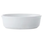 White Basics Pie Dish Oval