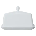 White Basics Butter Dish